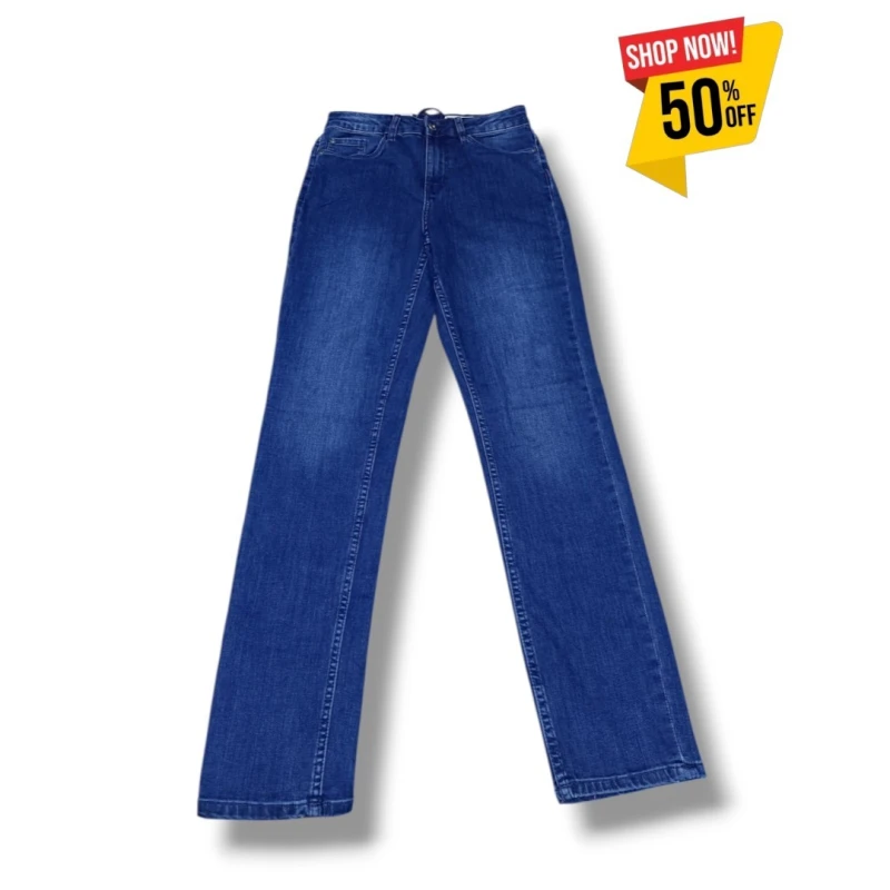 جينز نسائي slim fit قياس 34